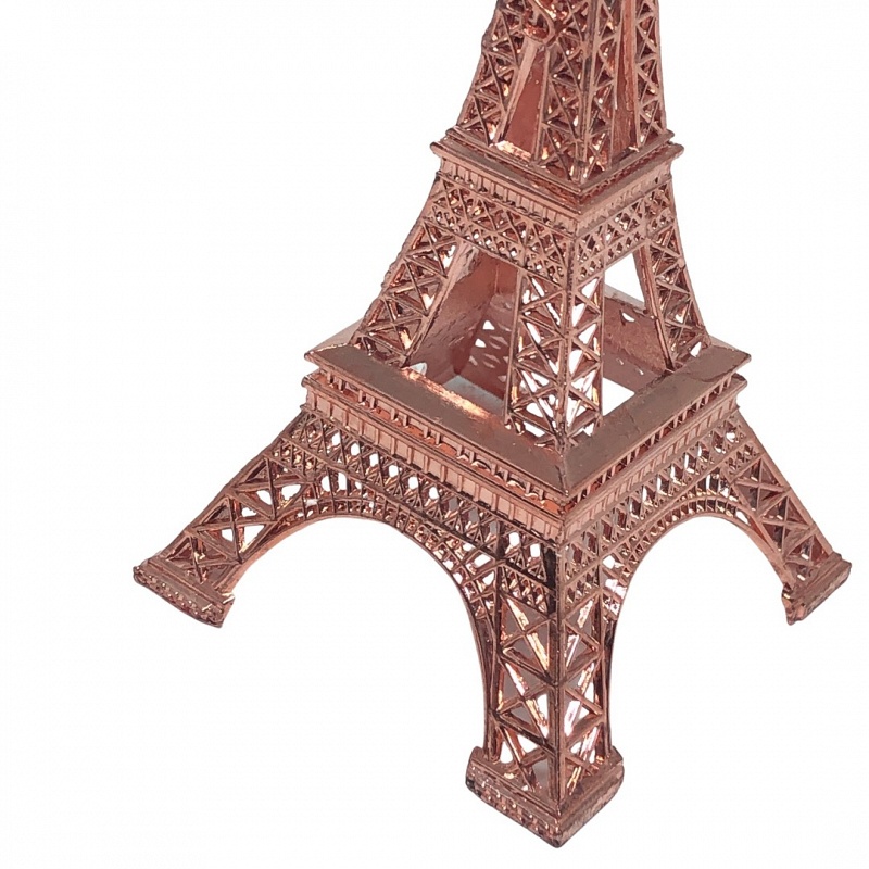 Torre Eiffel Decorativa 18cm Rose