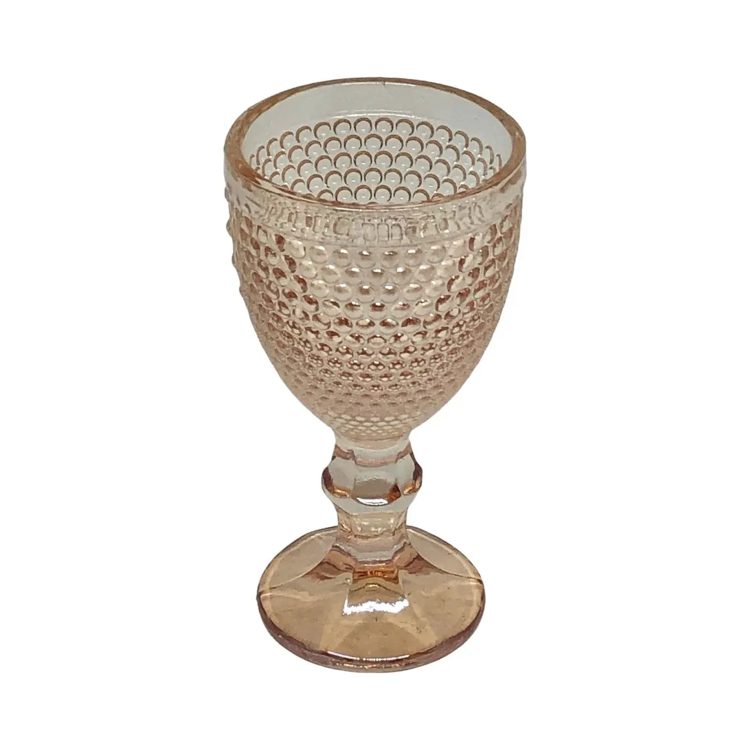 Mini Taça Âmbar em Vidro 10x5cm Mini Taça Âmbar em Vidro 10x5cm